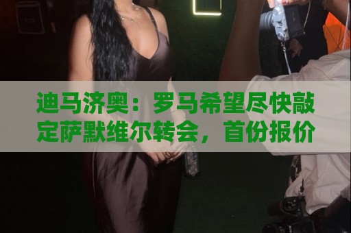 迪马济奥:罗马希望尽快敲定萨默维尔转会,首份报价需进一步提高 迪马济奥:罗马希望尽快敲定萨默维尔转会,首份报价需进一步提高
