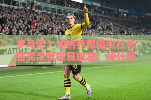 罗马诺:加纳乔租借维拉的强买条款极易触发,预计明年永久转会 罗马诺:加纳乔租借维拉的强买条款极易触发,预计明年永久转会