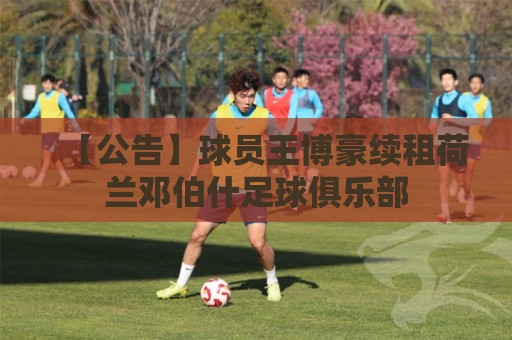 【公告】球员王博豪续租荷兰邓伯什足球俱乐部 【公告】球员王博豪续租荷兰邓伯什足球俱乐部