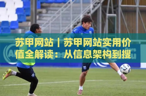 苏甲网站｜苏甲网站实用价值全解读：从信息架构到搜索体验的进阶思路🧊线上十大最稳比球网初盘全场回放投屏赛程投注录像回放